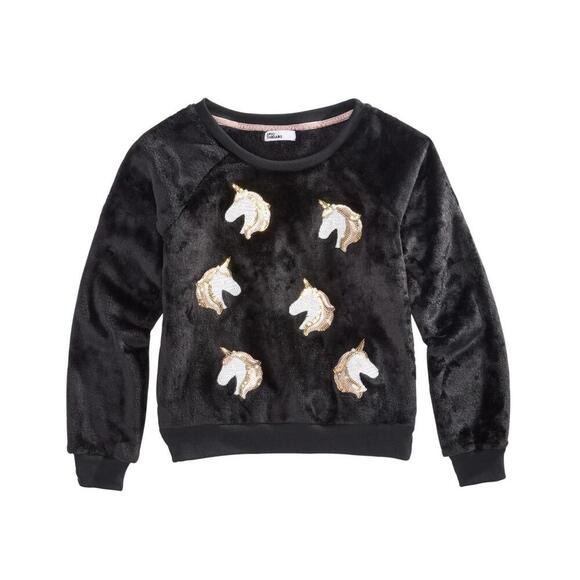 Epic Threads Big Kid Girls Unicorn Sweatshirt Size XL - Picture 2 of 2